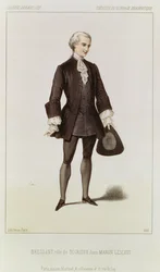 Bressant nel ruolo di Degrieux, nell